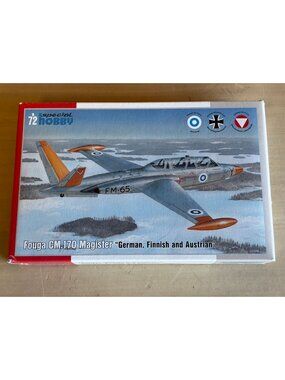 Special Hobby 1/72 Fouga CM.170 Magister German, Finnish and Austria Plane Model